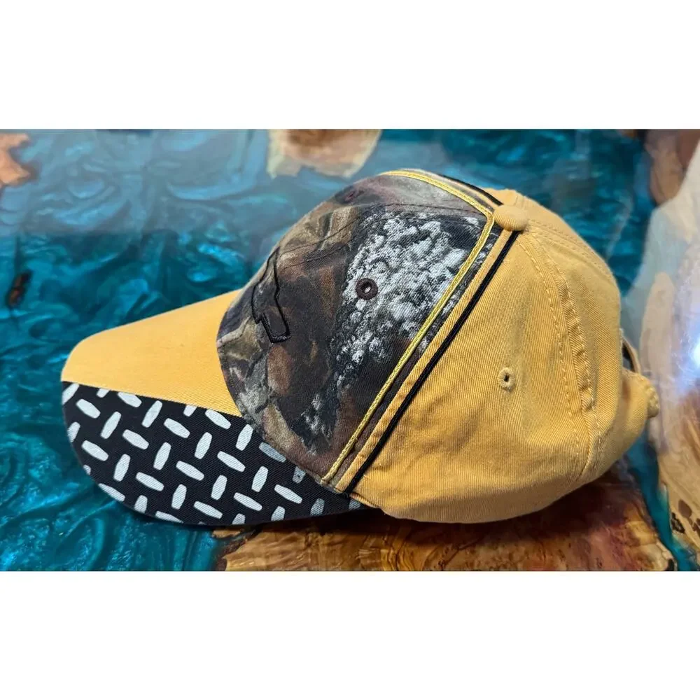 Chevy Rock Solid Paramount Outdoors Yellow Camo Adjustable Strapback Hat